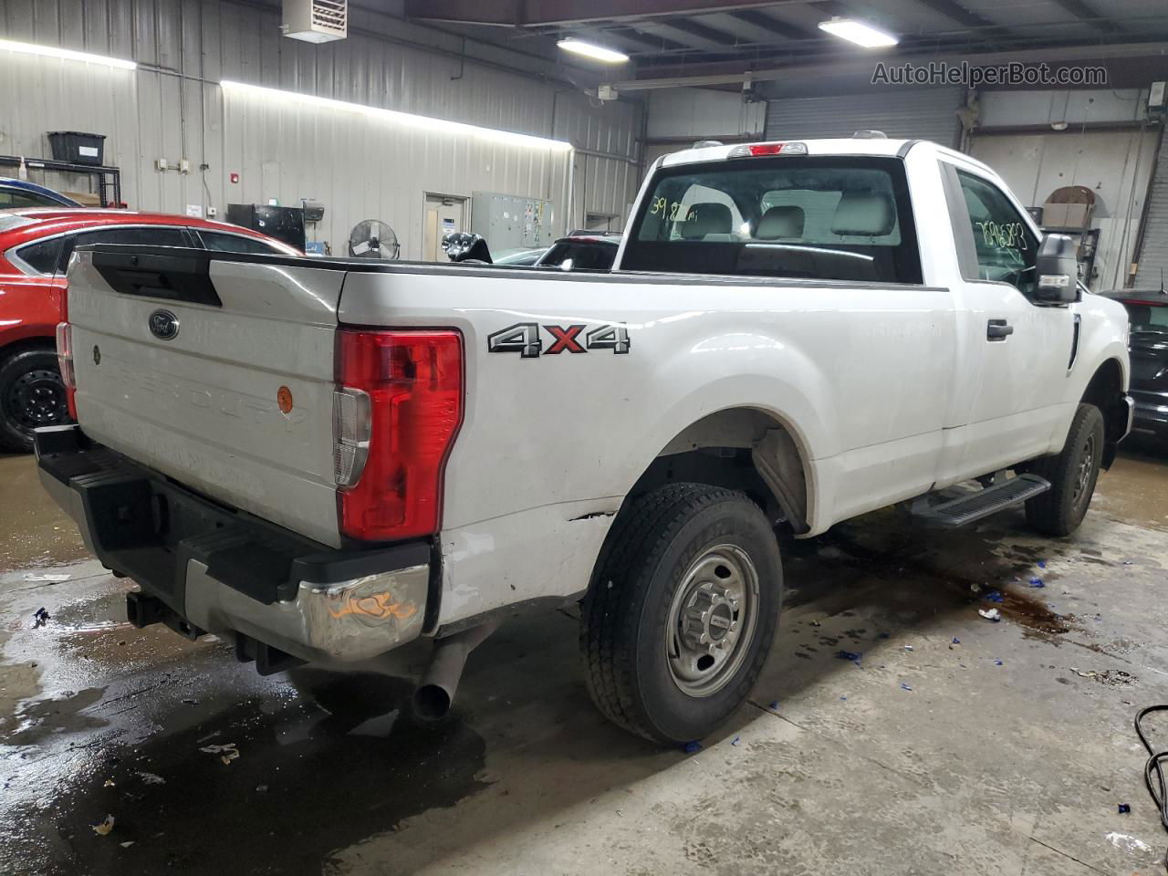 2020 Ford F250 Super Duty White vin: 1FTBF2B60LEC60507