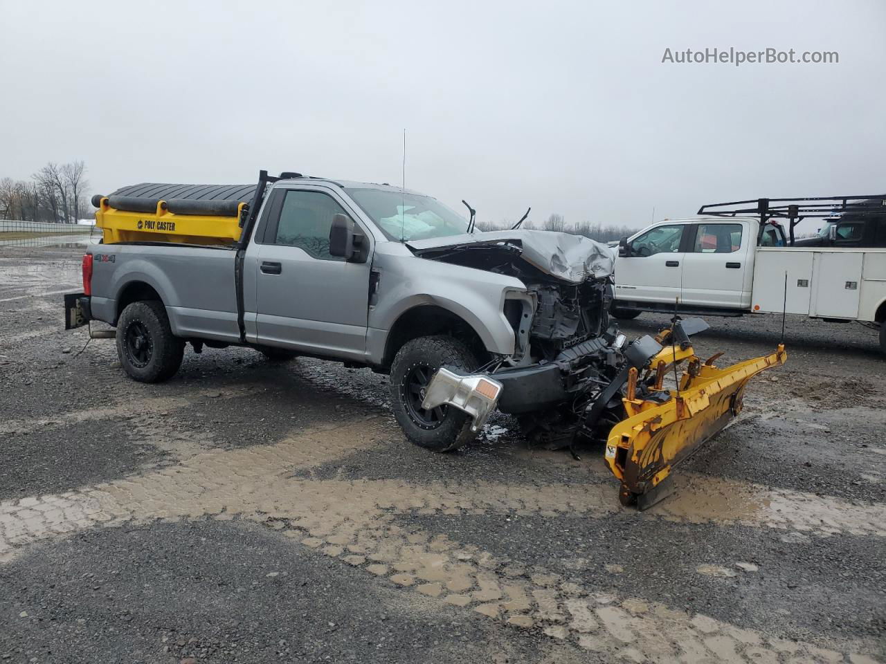 2020 Ford F250 Super Duty Silver vin: 1FTBF2B62LEC23085