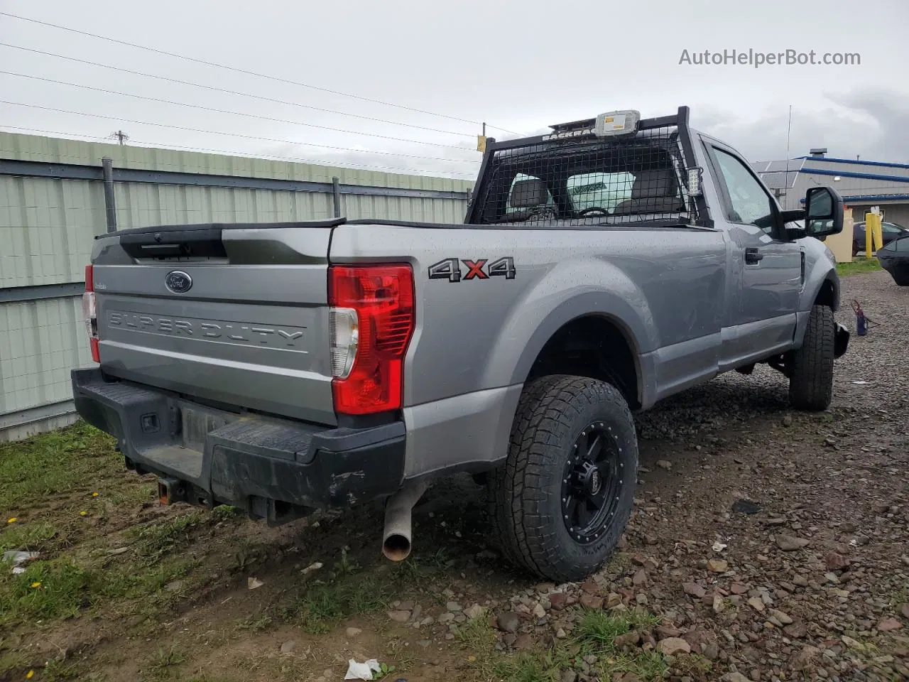 2020 Ford F250 Super Duty Silver vin: 1FTBF2B62LEC23085