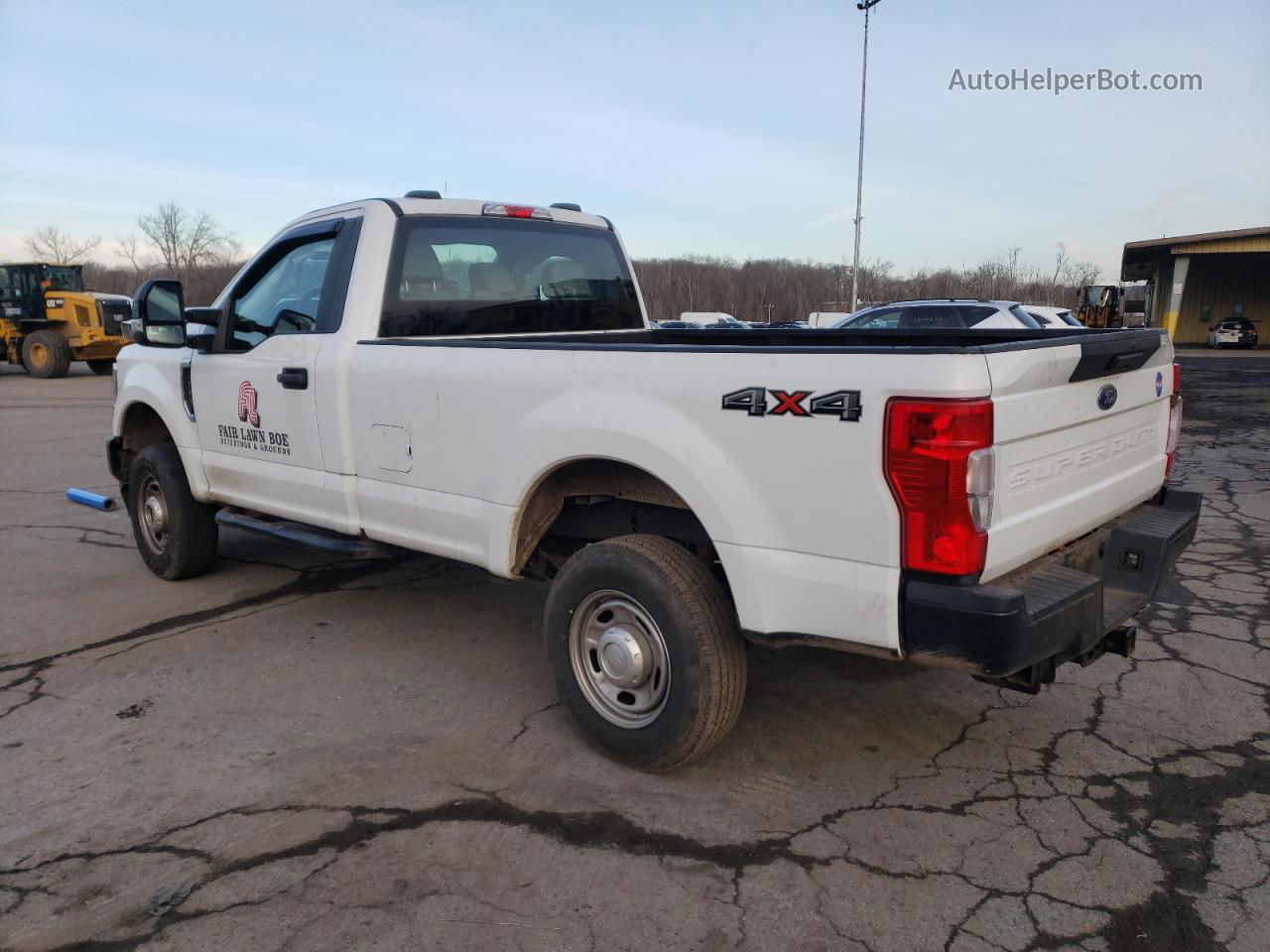 2020 Ford F250 Super Duty White vin: 1FTBF2B62LEC30618