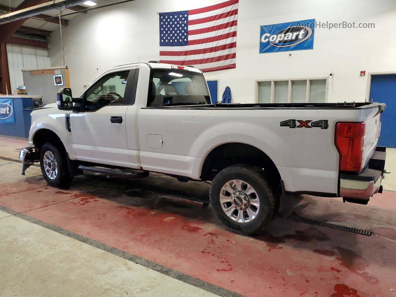 2020 Ford F250 Super Duty White vin: 1FTBF2B63LED19856