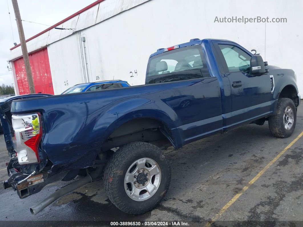 2020 Ford F-250 Xl Blue vin: 1FTBF2B64LEC73082