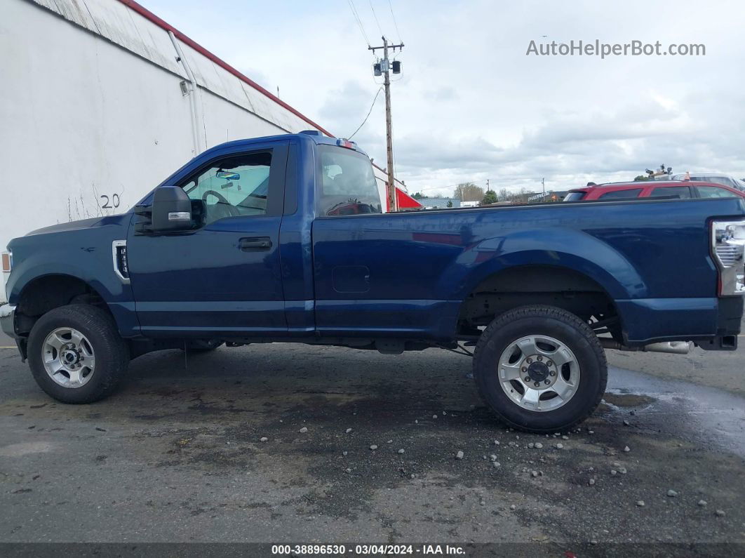 2020 Ford F-250 Xl Blue vin: 1FTBF2B64LEC73082