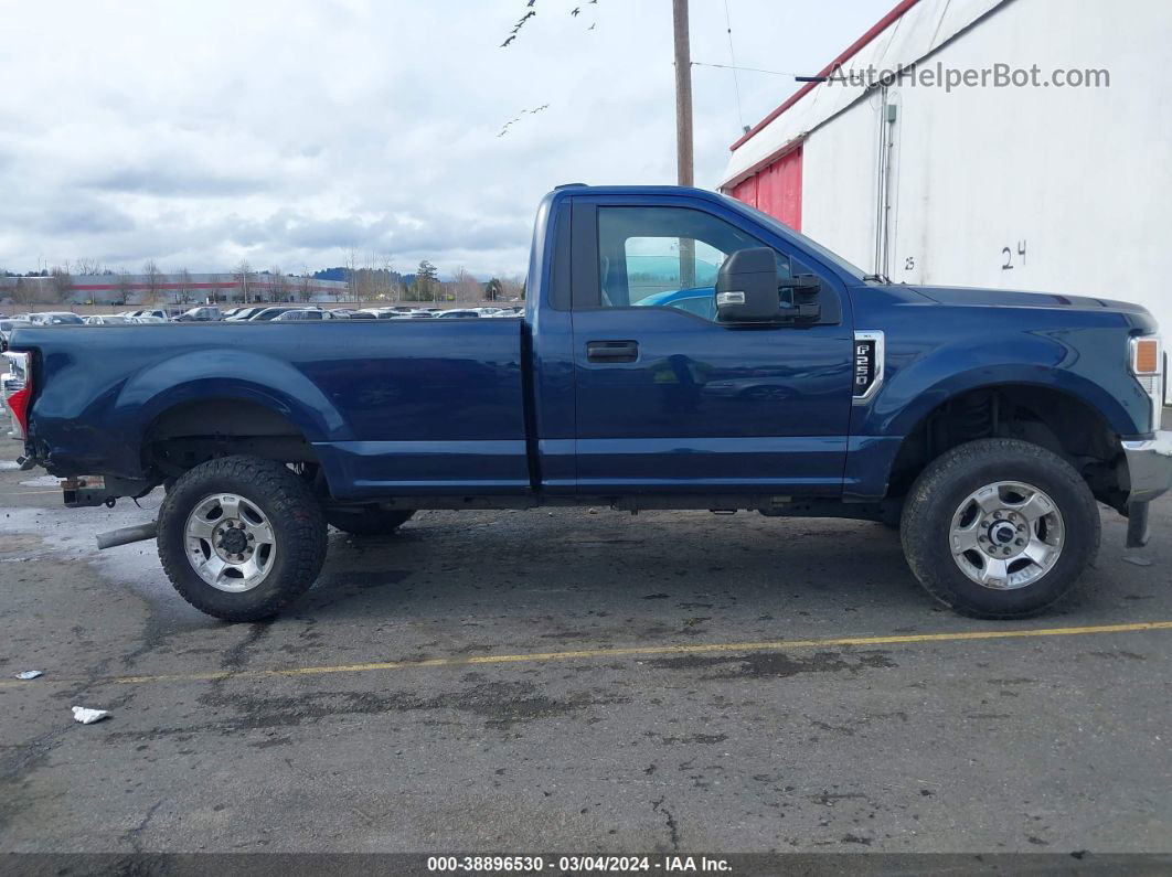 2020 Ford F-250 Xl Blue vin: 1FTBF2B64LEC73082