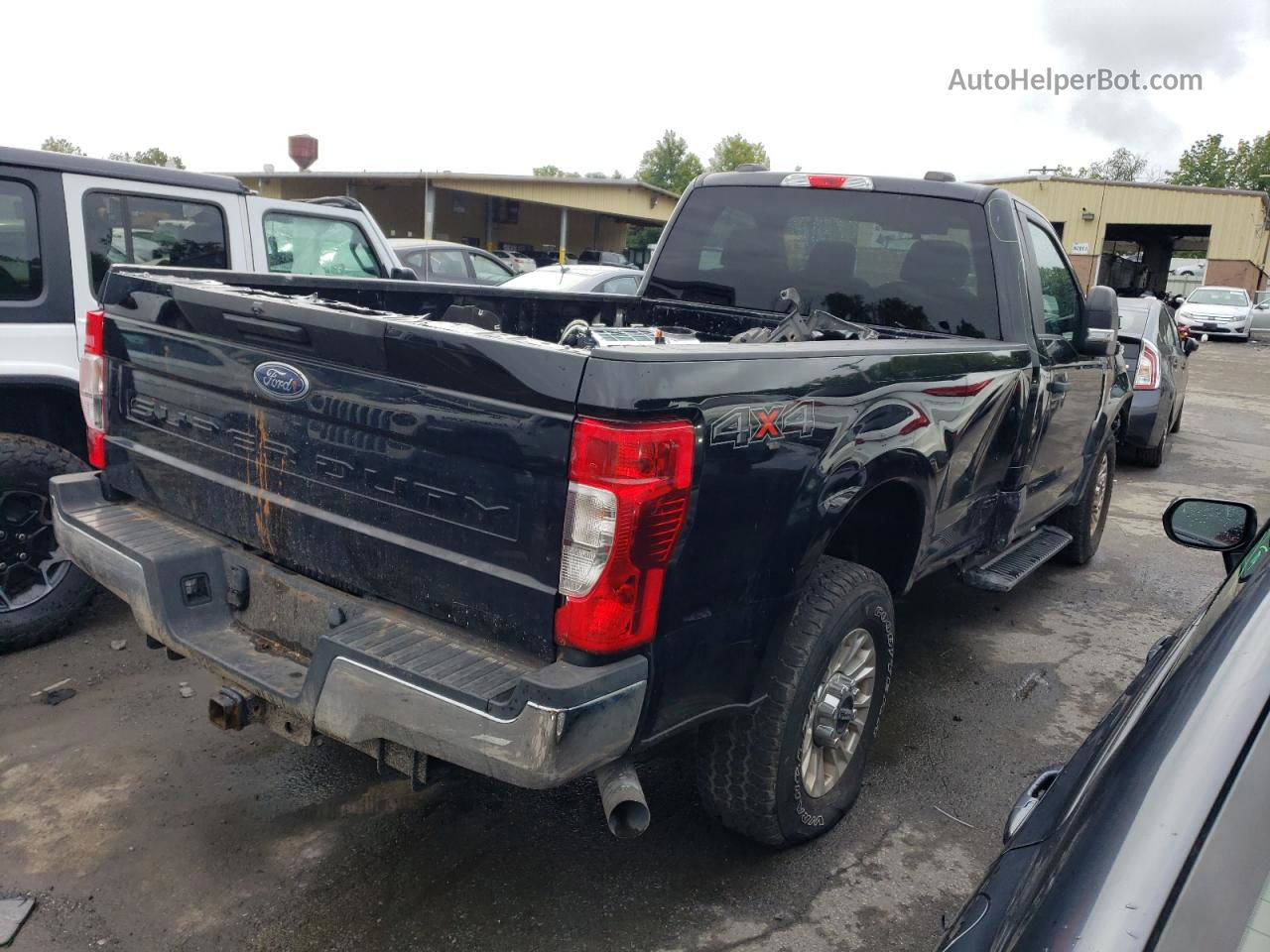 2020 Ford F250 Super Duty Black vin: 1FTBF2B67LEE14341