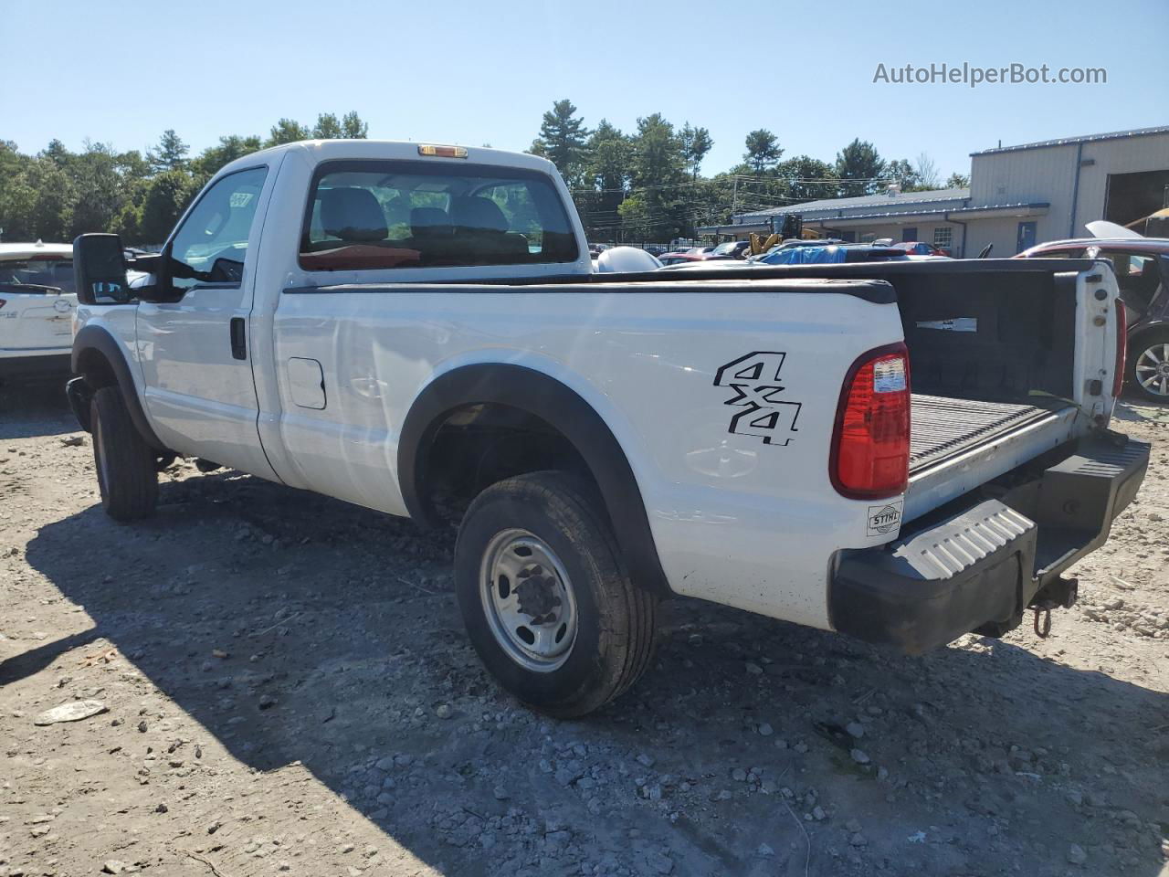 2016 Ford F250 Super Duty White vin: 1FTBF2B6XGEC27438