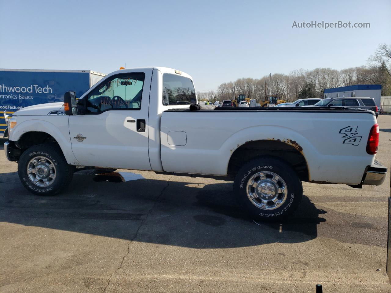 2016 Ford F250 Super Duty White vin: 1FTBF2BT8GEB24749