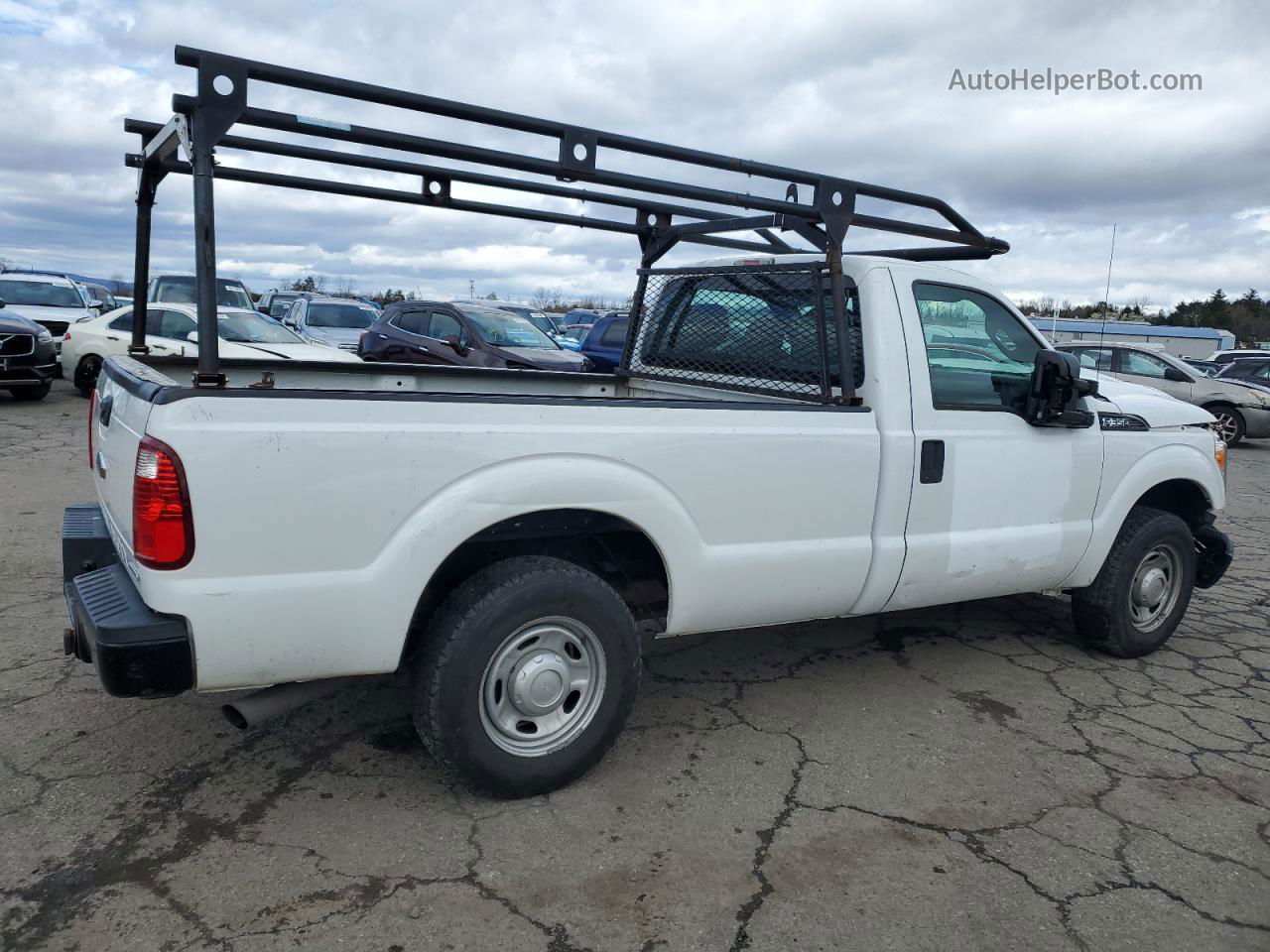 2014 Ford F350 Super Duty White vin: 1FTBF3A6XEEA97942