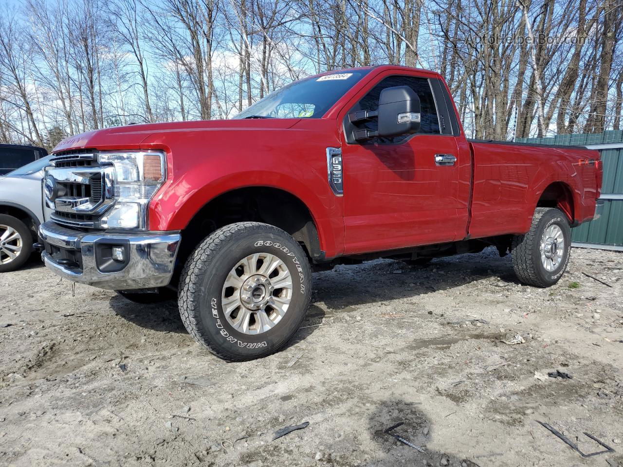 2020 Ford F350 Super Duty Red vin: 1FTBF3BN6LEE71076