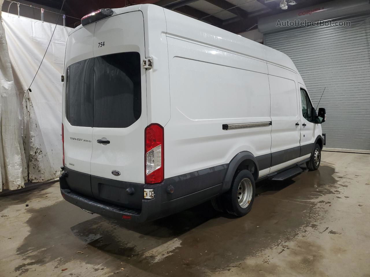 2018 Ford Transit T-350 Hd White vin: 1FTBF4XG2JKB50621