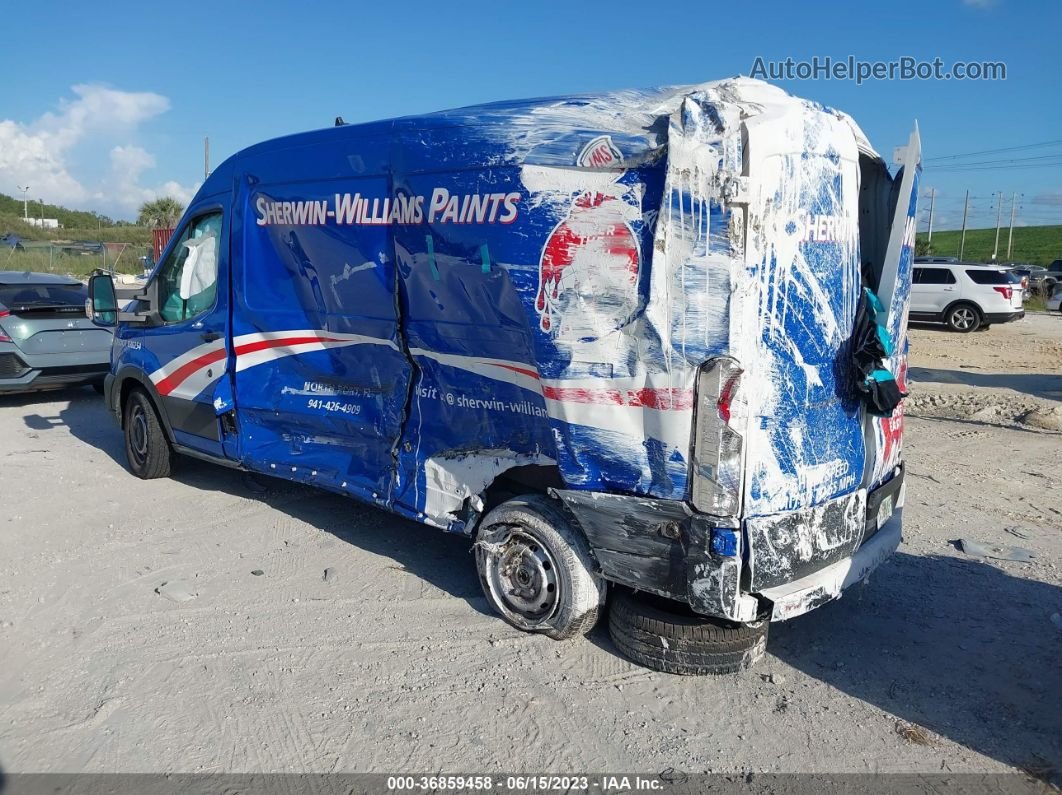 2020 Ford Transit-250 Cargo Van Blue vin: 1FTBR1C80LKA53022