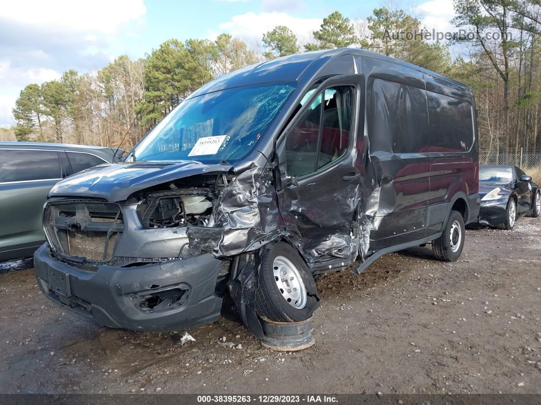 2020 Ford Transit-250   Gray vin: 1FTBR1C80LKB15955