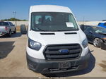 2020 Ford Transit Cargo Van White vin: 1FTBR1C80LKB73158