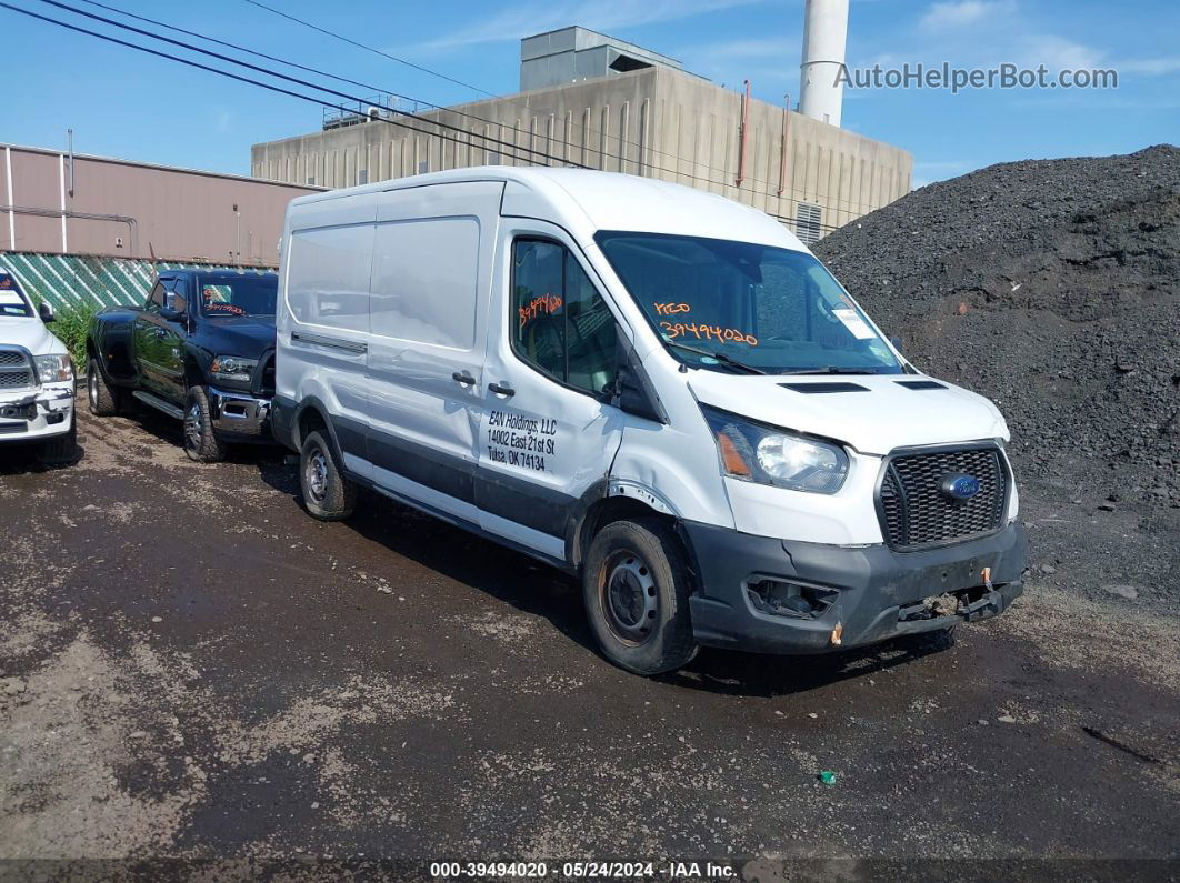 2020 Ford Transit-250 White vin: 1FTBR1C81LKA59752