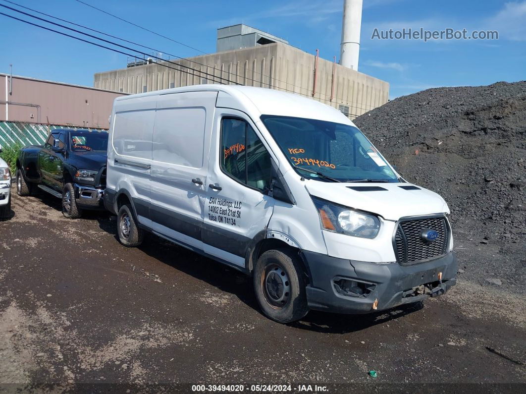 2020 Ford Transit-250 White vin: 1FTBR1C81LKA59752