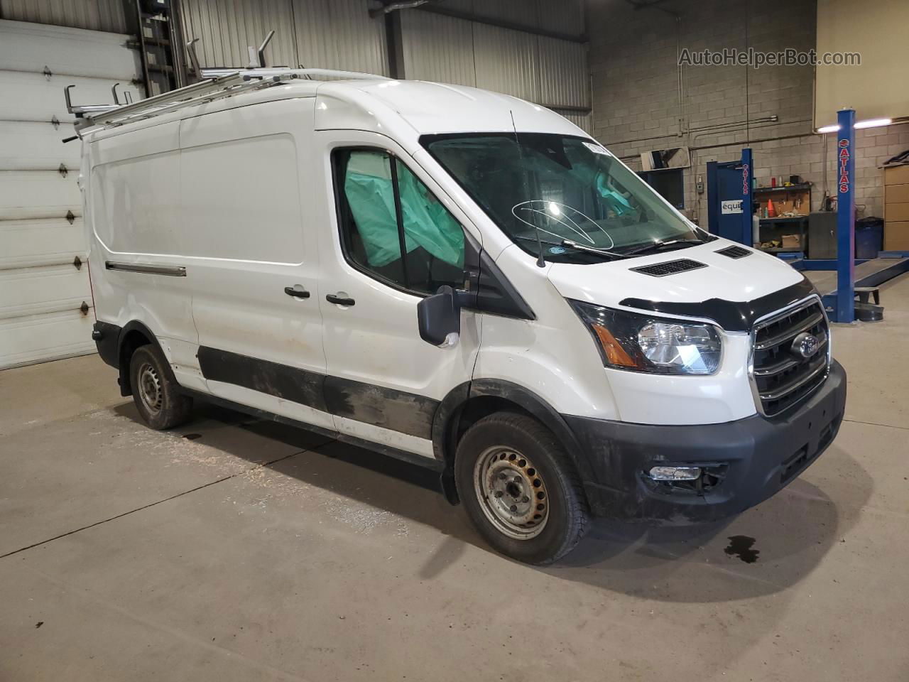 2020 Ford Transit T-250 White vin: 1FTBR1C81LKA70427