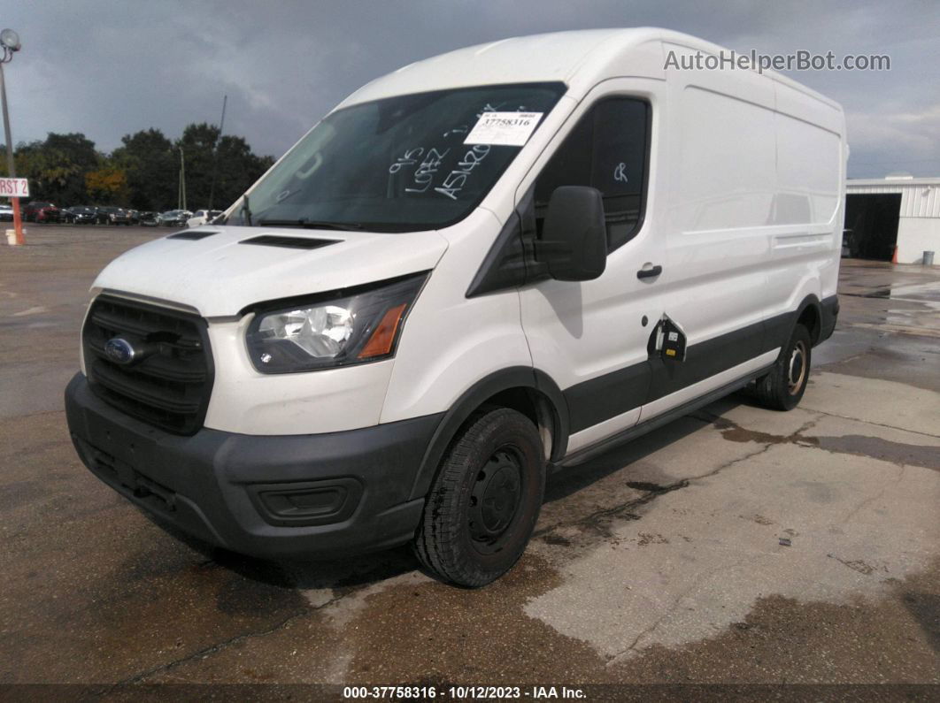 2020 Ford Transit Cargo Van   White vin: 1FTBR1C82LKA51420