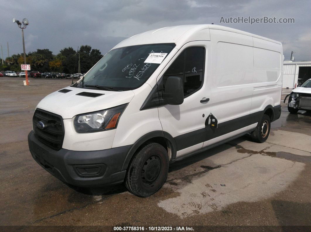 2020 Ford Transit Cargo Van   White vin: 1FTBR1C82LKA51420