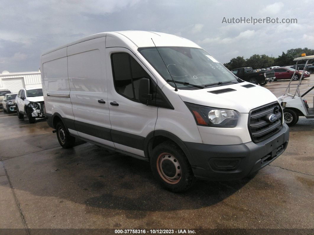 2020 Ford Transit Cargo Van   White vin: 1FTBR1C82LKA51420