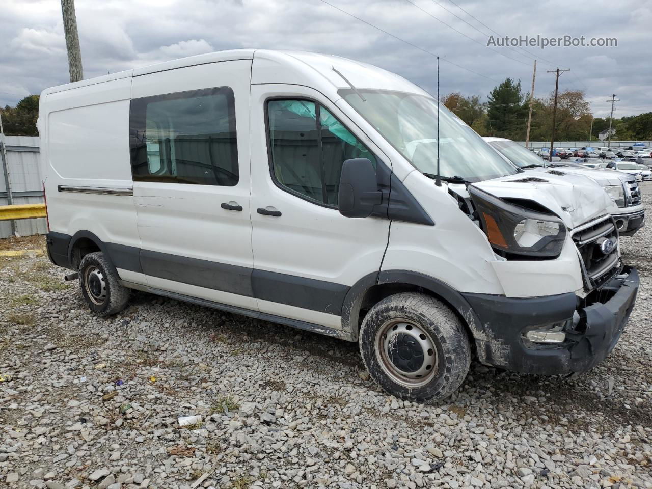 2020 Ford Transit T-250 White vin: 1FTBR1C83LKB03413