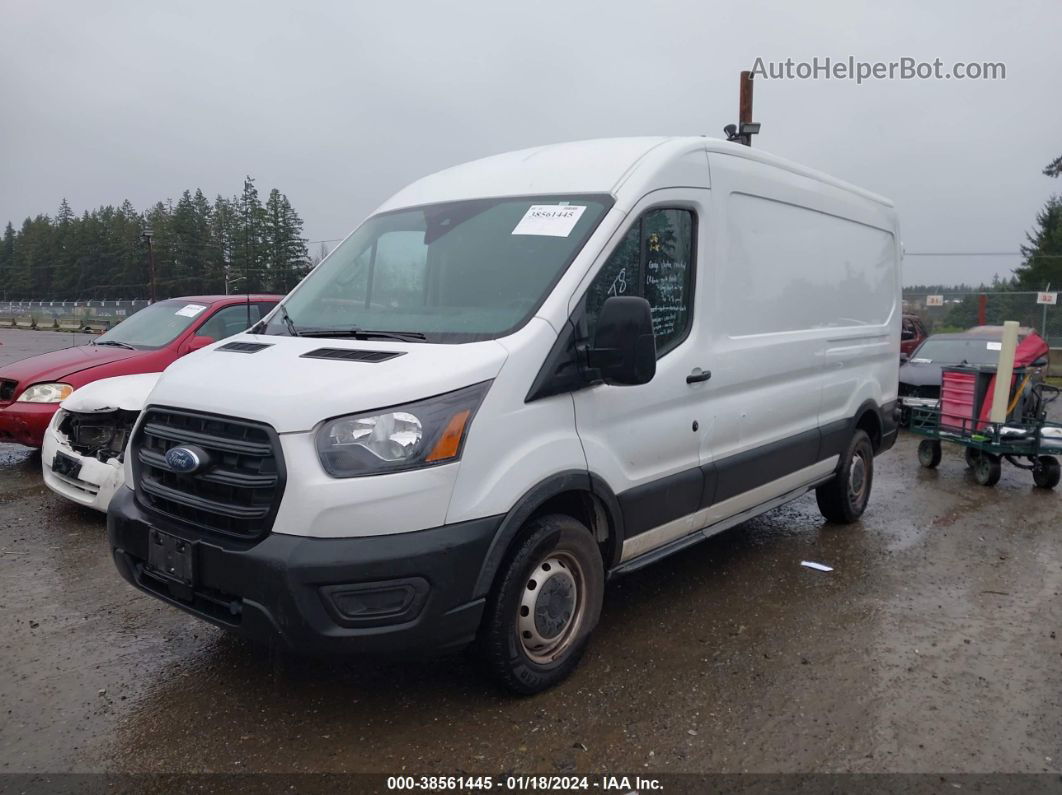 2020 Ford Transit-250 White vin: 1FTBR1C83LKB39618