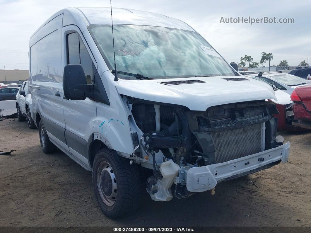 2020 Ford Transit-250 Cargo Van White vin: 1FTBR1C83LKB46438