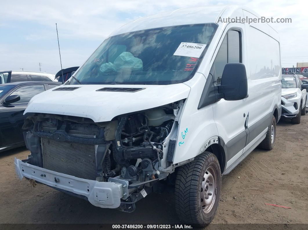 2020 Ford Transit-250 Cargo Van White vin: 1FTBR1C83LKB46438