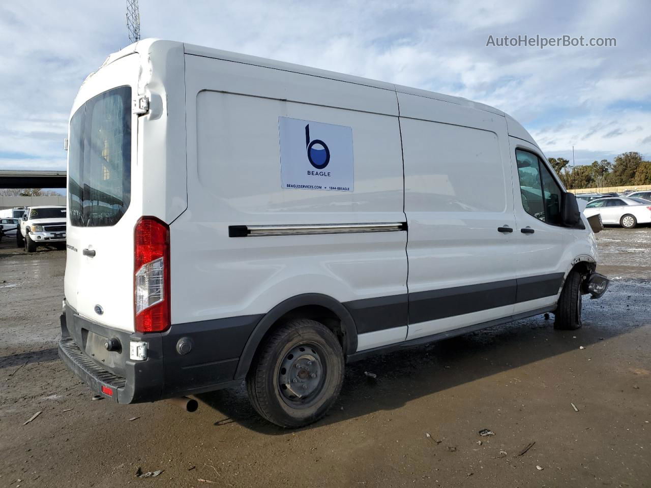 2020 Ford Transit T-250 Белый vin: 1FTBR1C84LKA61334