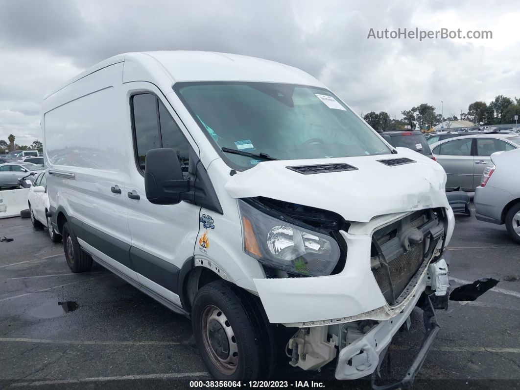 2020 Ford Transit-250   White vin: 1FTBR1C85LKA24650