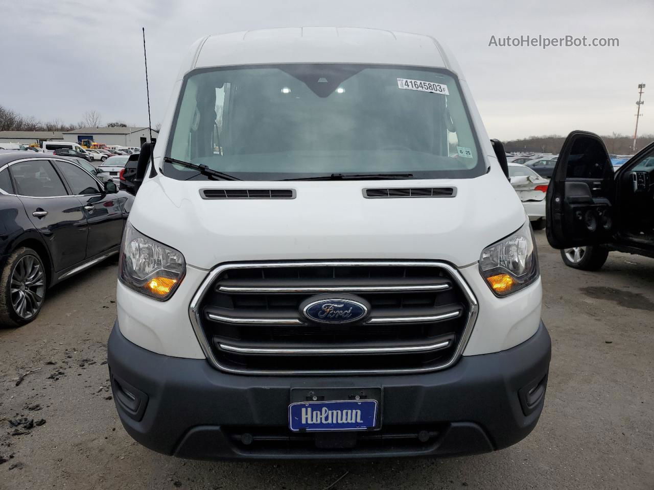 2020 Ford Transit T-250 White vin: 1FTBR1C85LKA33493