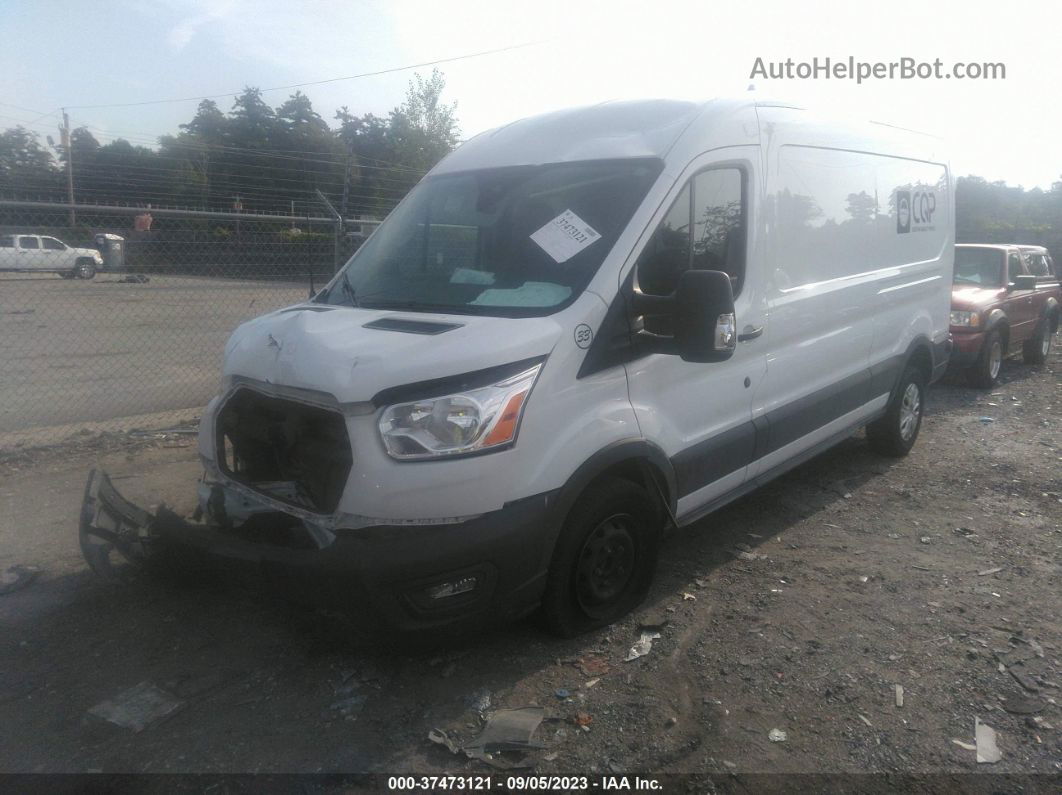 2020 Ford Transit Cargo Van   White vin: 1FTBR1C85LKB61944