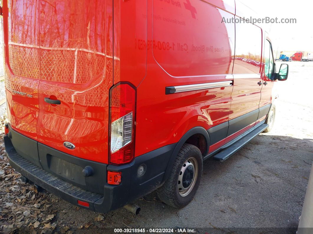 2020 Ford Transit-250   Red vin: 1FTBR1C86LKA39464