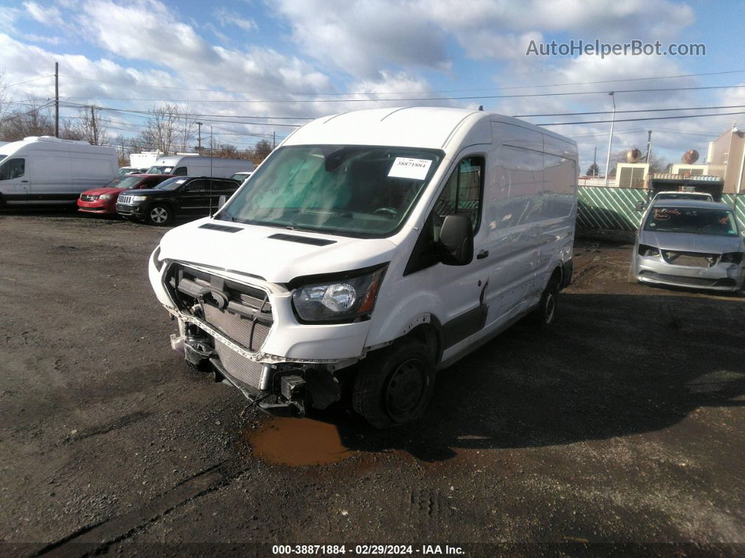 2020 Ford Transit-250   White vin: 1FTBR1C86LKA54028