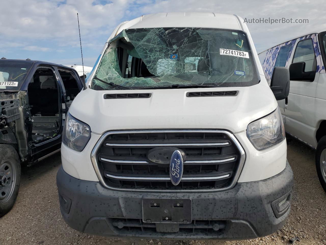 2020 Ford Transit T-250 White vin: 1FTBR1C86LKB10999