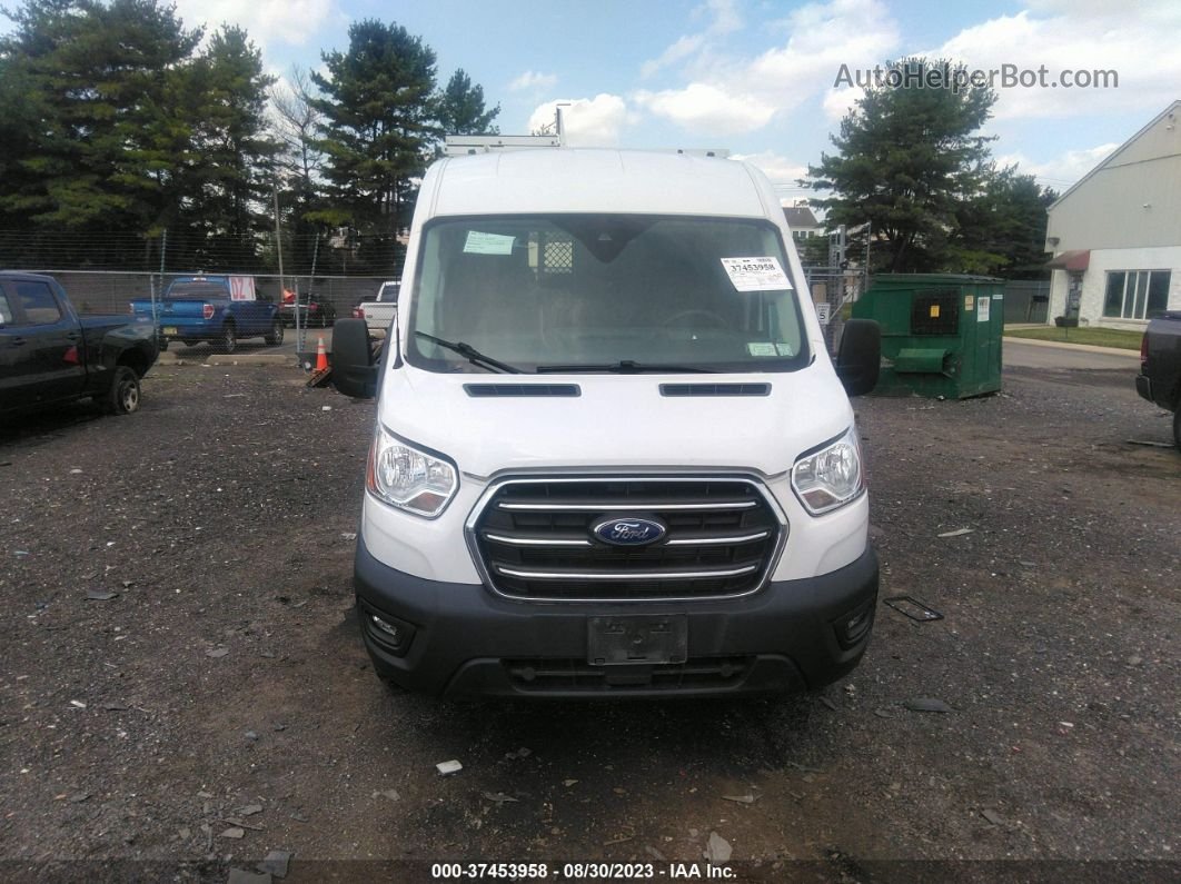 2020 Ford Transit Cargo Van   White vin: 1FTBR1C86LKB79059