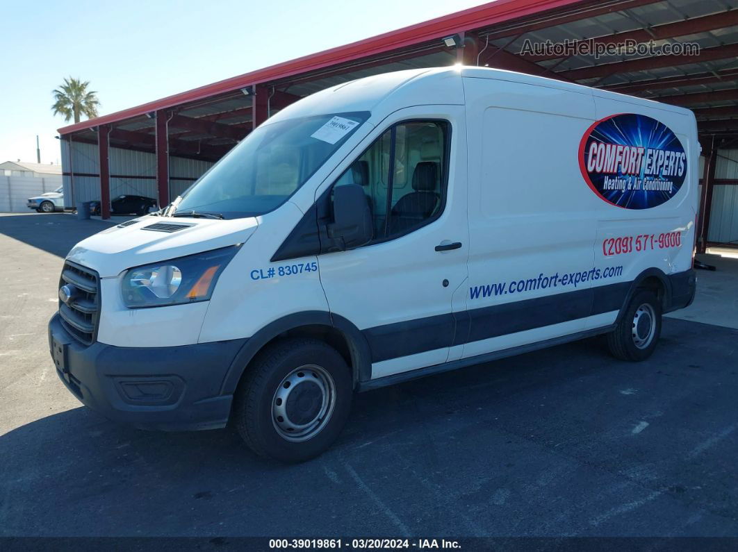 2020 Ford Transit-250   White vin: 1FTBR1C87LKB66465