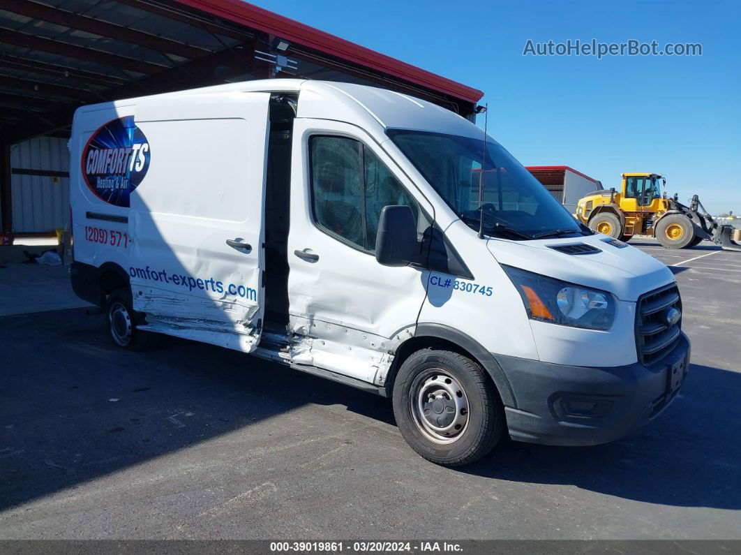 2020 Ford Transit-250   White vin: 1FTBR1C87LKB66465