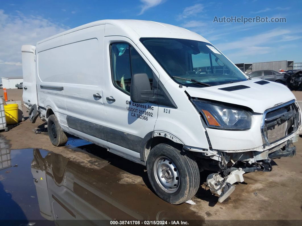 2020 Ford Transit-250   White vin: 1FTBR1C88LKA95499