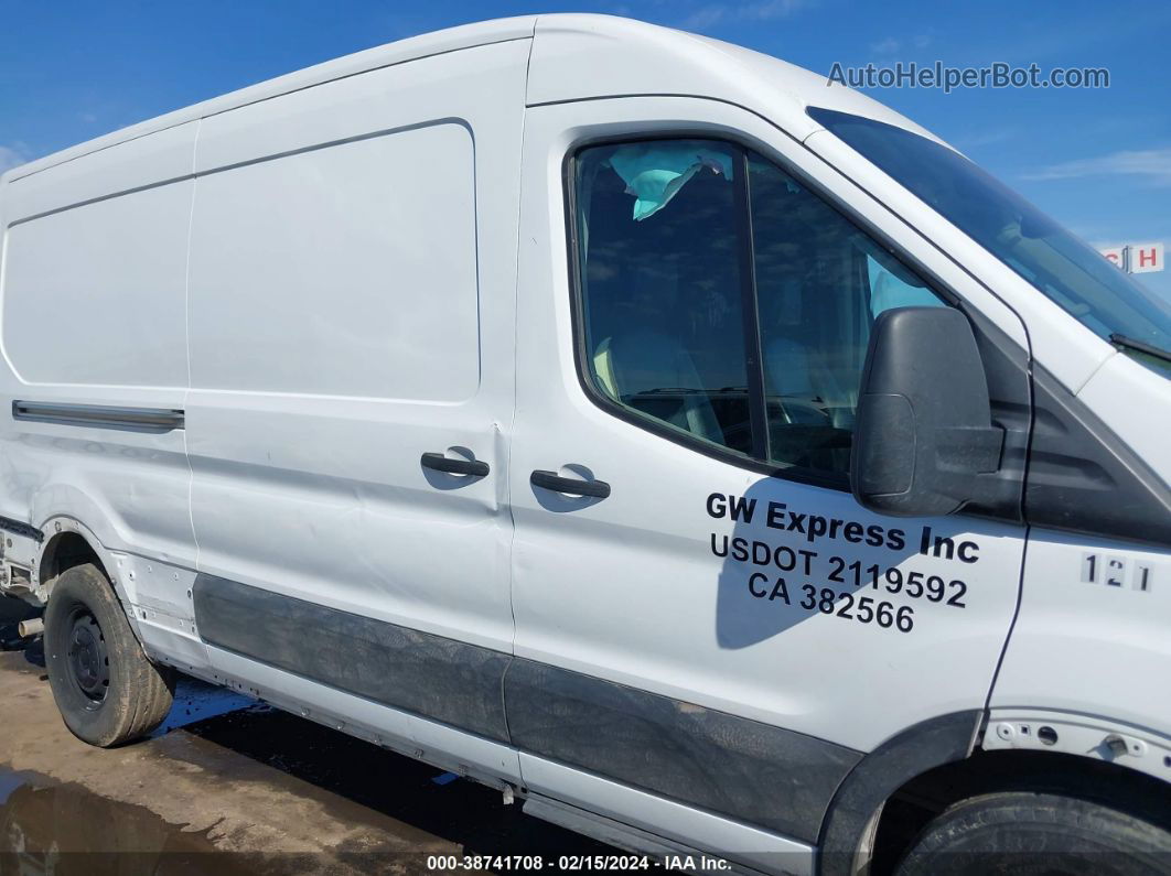 2020 Ford Transit-250   White vin: 1FTBR1C88LKA95499