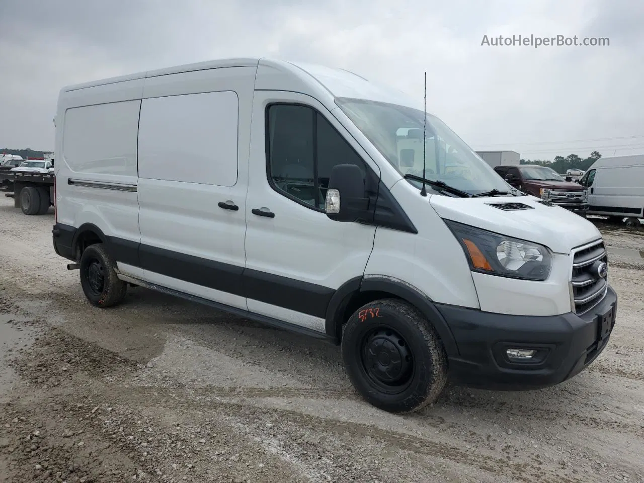 2020 Ford Transit T-250 White vin: 1FTBR1C88LKB03410