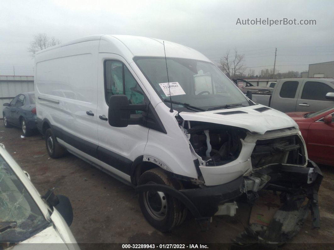 2020 Ford Transit-250 Cargo Van White vin: 1FTBR1C88LKB24127