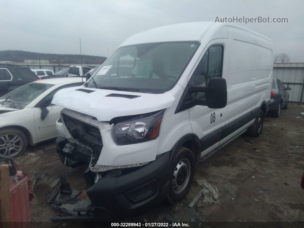 2020 Ford Transit-250 Cargo Van White vin: 1FTBR1C88LKB24127