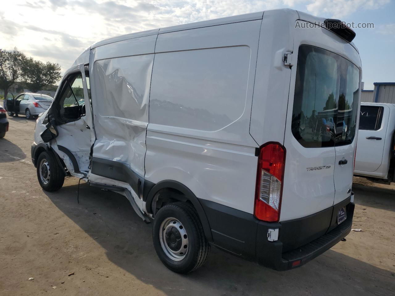 2020 Ford Transit T-250 White vin: 1FTBR1C88LKB60173