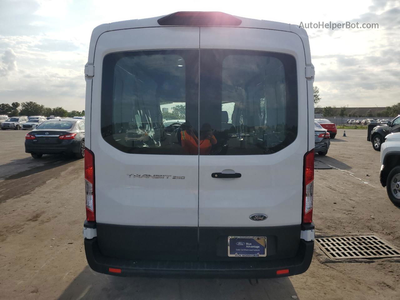 2020 Ford Transit T-250 White vin: 1FTBR1C88LKB60173