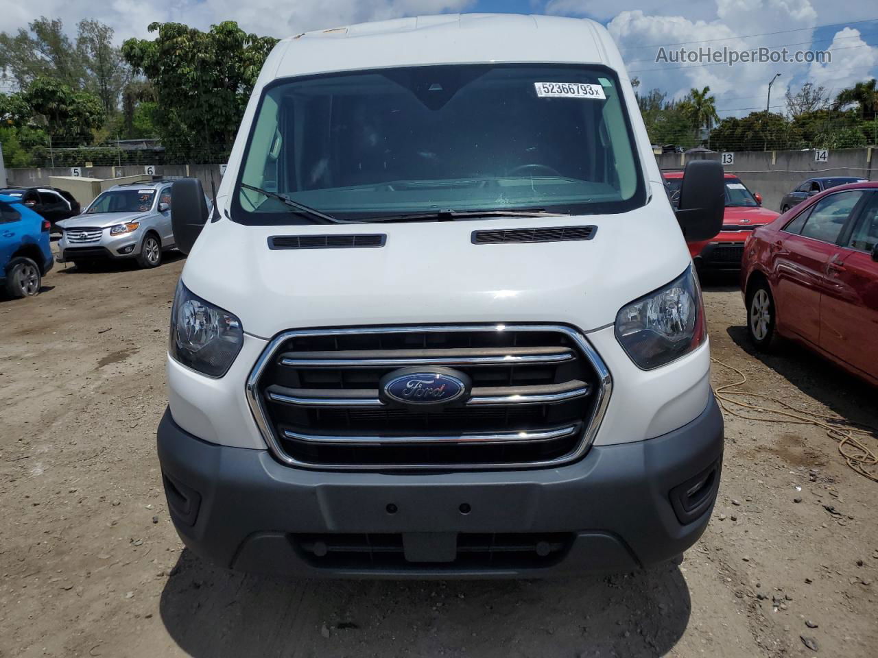 2020 Ford Transit T-250 Белый vin: 1FTBR1C89LKA29950