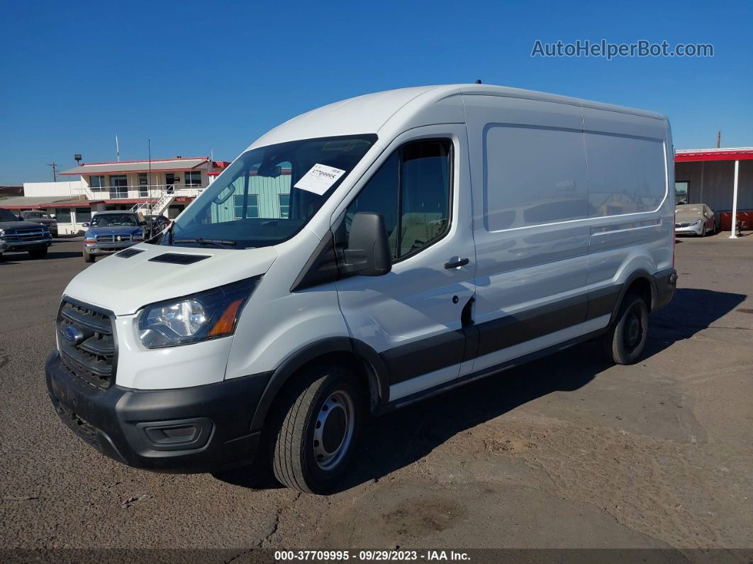 2020 Ford Transit Cargo Van   White vin: 1FTBR1C8XLKA51410