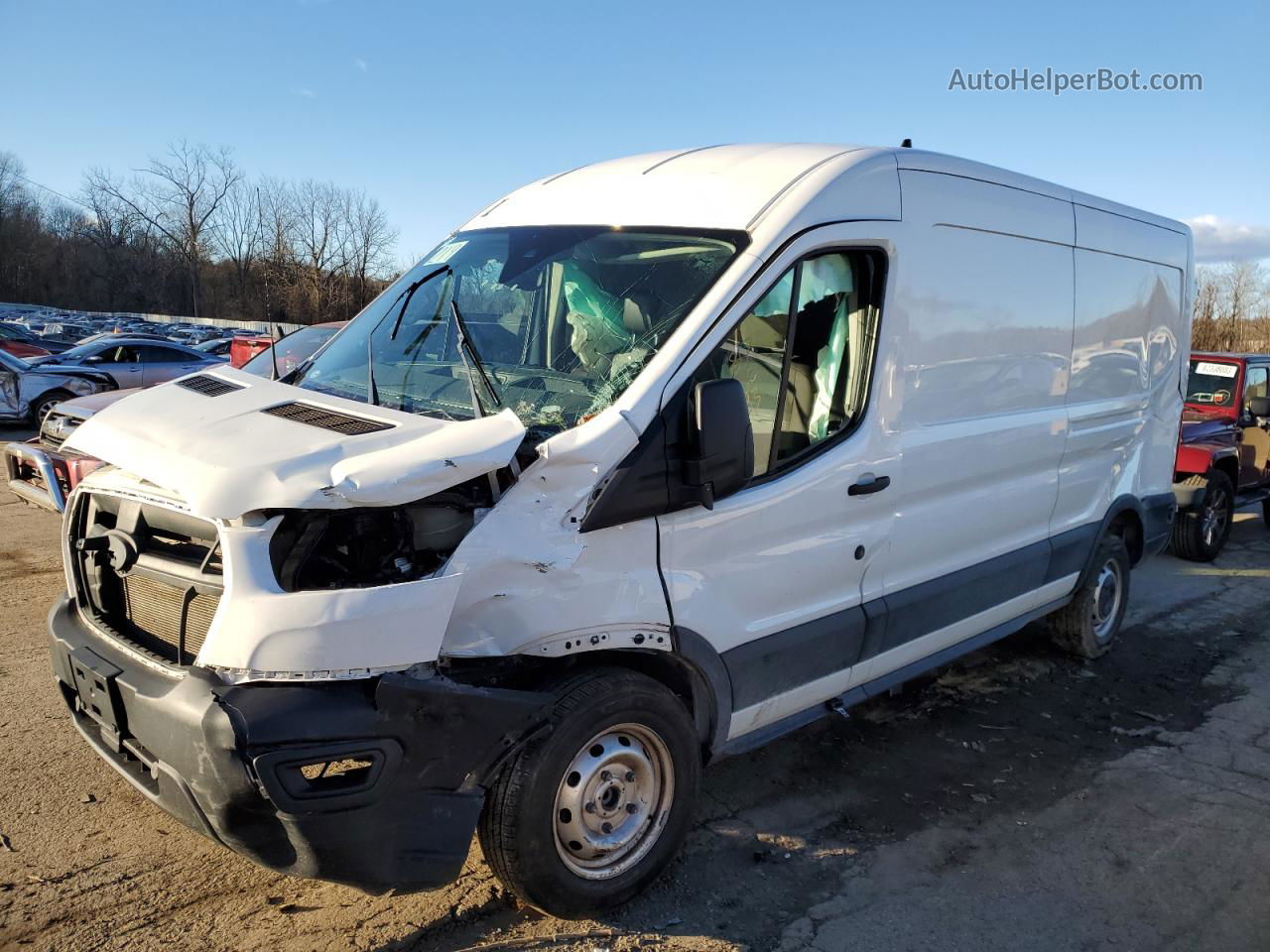 2020 Ford Transit T-250 Белый vin: 1FTBR1C8XLKA61659