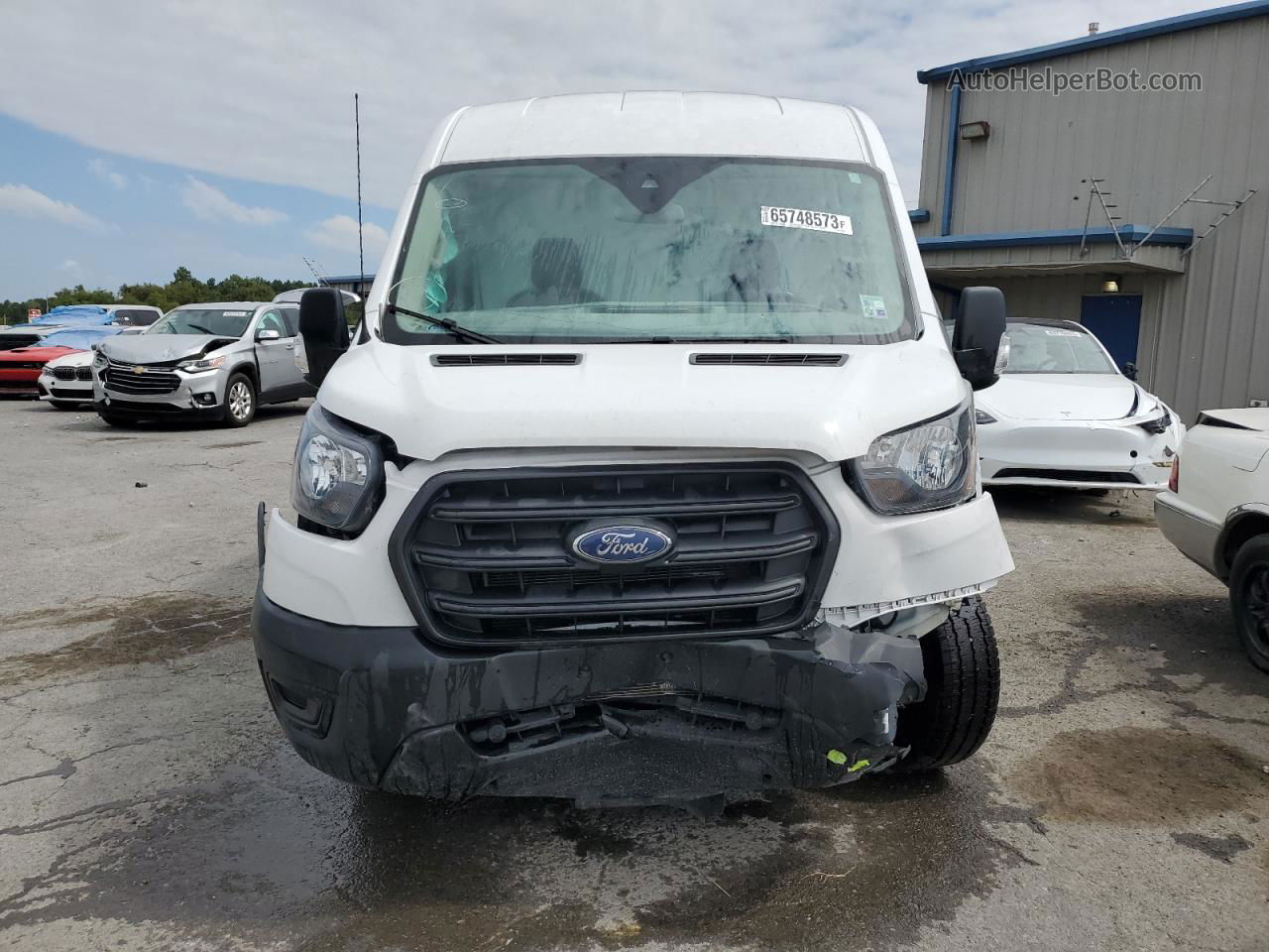 2020 Ford Transit T-250 White vin: 1FTBR1C8XLKB45349