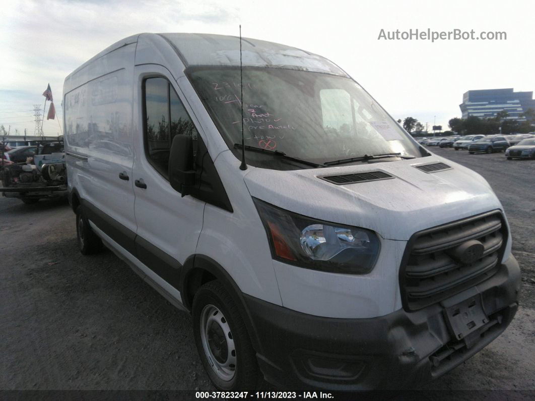 2020 Ford Transit-250 Cargo Van White vin: 1FTBR1C8XLKB64242