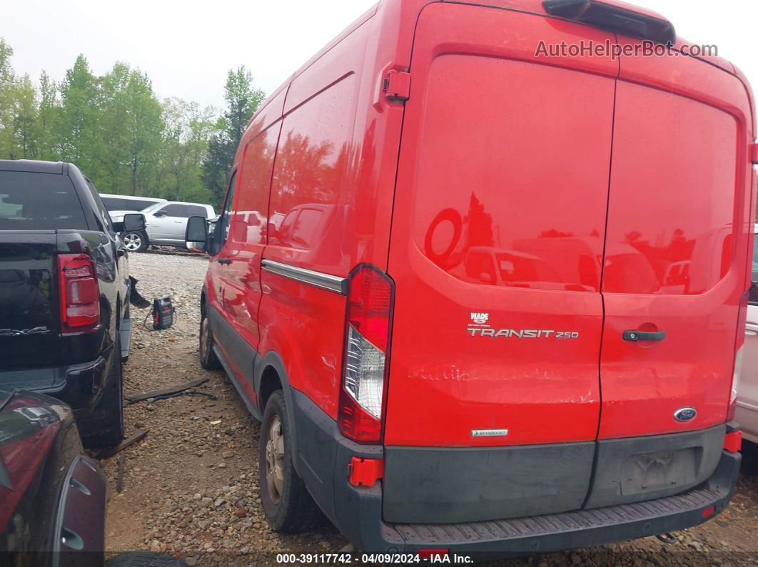 2020 Ford Transit-250 Red vin: 1FTBR1CG4LKA94860